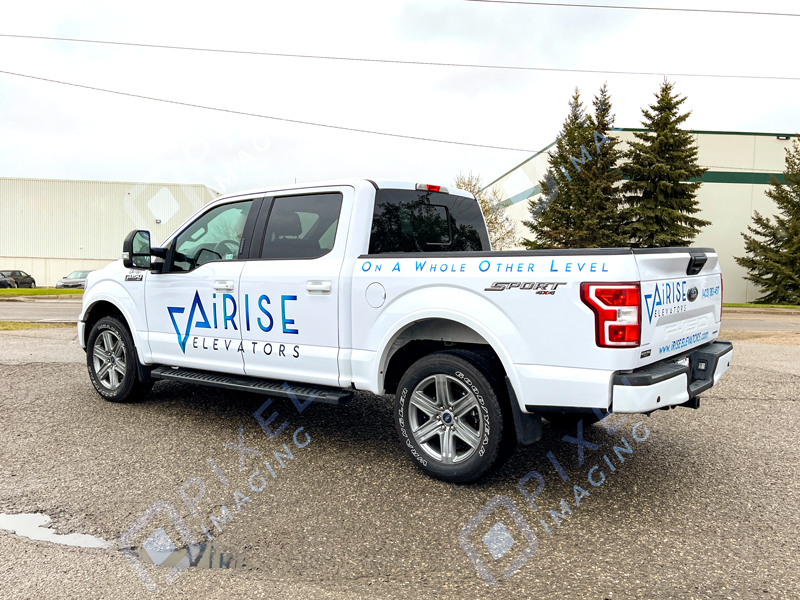 Vehicle Decals Calgary We Design and Install Pixel Imaging